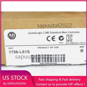 NEU ungeöffnet ALLEN BRADLEY 1756-L61S GUARDLOGIX CONTROLLER MODUL 1756L61S - Bild 1 von 4