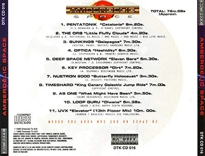 Various - Amberdelic Space - Various CD TQVG The Cheap Fast Free Post - Bild 1 von 2