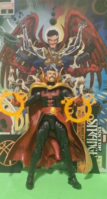 Variante de cómic de doctor extraño de Marvel Legends - dormammu baf + gran cómic Foto 1 de 4