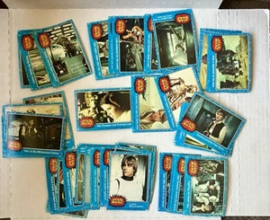 1977 Star Wars Topps SERIES 1 "Blue" COMPLETE SET Trading Cards - Picture 1 of 7