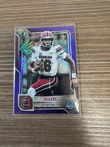 2025 Bowman Chrome U LaNorris Sellers 69/75 Purple Shimmer Bowman 1st - Picture 1 of 2