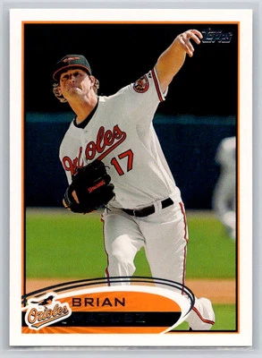 Brian Matusz 2012 Topps #84 Baltimore Orioles - Image 1 of 2