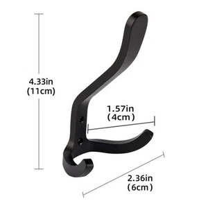 High Quality Aluminum Alloy Wall Hook Rust Proof Waterproof and Versatile - Picture 1 of 48