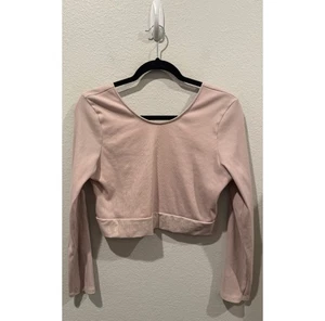 Victoria's Secret Crop-Top rosa hinten offen Größe XL - Bild 1 von 6