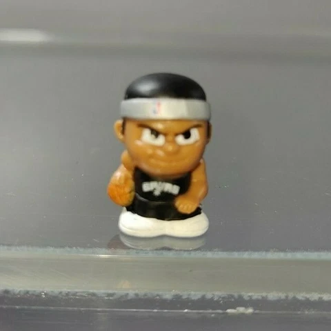 RARE 1" TALL SAN ANTONIO SPURS NBA SERIES 1 TEENYMATES BASKETBALL FIGURE Cover