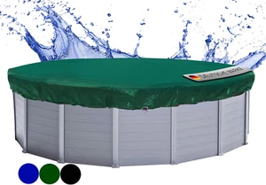 Copertura Piscina Rotonda 350-366 Cm Telone Invernale 180G/M² - Foto 1 di 12