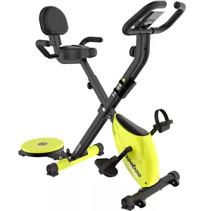 Folding Exercise Bike X-Bike Magnetic Stationary Cardio Bicycle Home Gym Workout - Picture 1 of 12