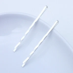 10pcs Silver Plated Dance Bridal Formal Hair Pins Bobby Pins Clips Styling Tools - Picture 1 of 8