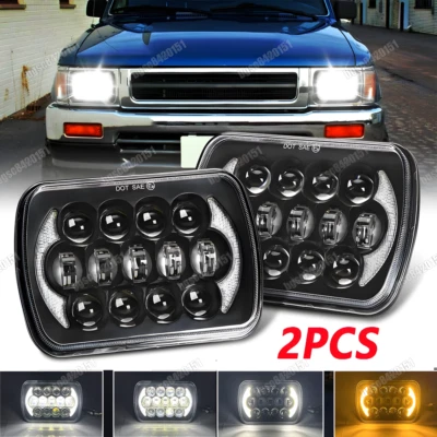 Bombillas H6054 aptas para camioneta Toyota Tacomo 4Runner 2 piezas DOT 5x7" 7x6 faros LED Foto 1 de 4