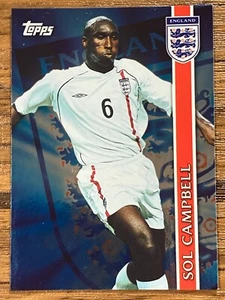 Free Shipping! topps 2001-2002 England E10 Sol Campbell - Picture 1 of 10