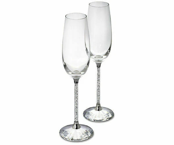 Swarovski Crystalline Toasting Flutes - Set of 2