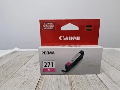 Canon 271 Magenta Color Ink Cartridge OEM Original CLI-271 Pixma Sealed - Image 1 of 4