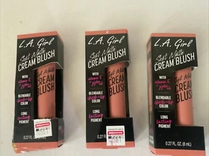 LA GIRL Rubor Crema Mate Suave Lote de 3 GBL440 Cutie - Imagen 1 de 3