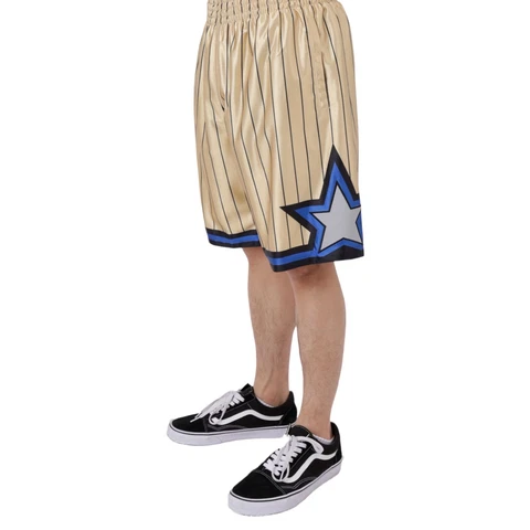 Mitchell & Ness Orlando Magic Gold 75th Anniversary Swingman Shorts Men's Medium Cover