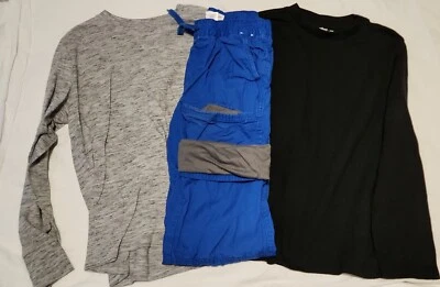 Conjunto Otoño Invierno Niño Talla 8 - 2 Camisas y Pantalones Activos Forrados - 3 Piezas Foto 1 de 4