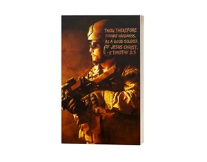 Bible Reading Journal | Endure Hardness as a Good Soldier Notebook | Case of 25 - Picture 1 of 2