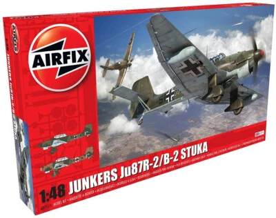 Junkers Ju87b-2/r-2 1:48 Plastic Model Kit AIRFIX - Immagine 1 di 2