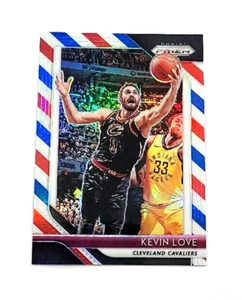 2018-19 Panini Prizm Kevin Love Red White Blue Prizm Cleveland Cavaliers #230 - Picture 1 of 2