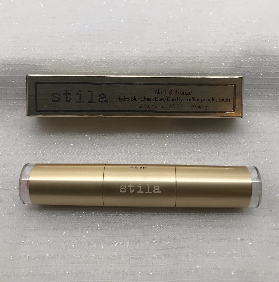 Stila Blush & Bronze Hydro Blur Cheek Duo Guava Mocha 0.33oz 9.46g Full Size