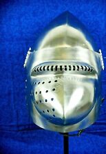 Medieval Helmet Pig Face Armor Steel Warrior Battle Ready Helmet Knight Viking