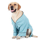 Robe de bain canin pyjama spa robes de séchage vêtements de nuit pour petit moyen grand U6W5