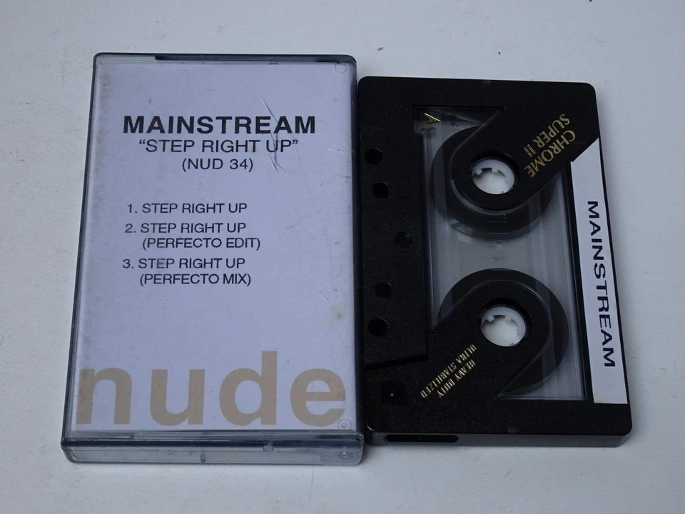 Mainstream:  Step Right Up  UK  PROMO PRE RELEASE Cassette - Image 1 of 1