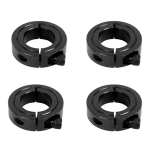 3/4" Bore Single Split Set Screw Shaft Collar OD 1-1/2" Width 1/2" (4 PCS) - Picture 1 of 9