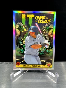 2022 JASSON DOMINGUEZ ROOKIE - Topps "It Came To The League" #ICFL–8 - RARE!!! - Picture 1 of 4