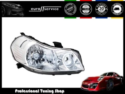 FRONT RIGHT HEADLIGHT VP1472P SUZUKI SX4 2006 2007 2008 2009 2010 2011 - CHROME - Image 1 of 2