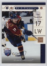 2005-06 Upper Deck Be a Player First Period /100 Ilya Kovalchuk #3