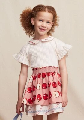 Matilda Jane Heart to Heart Take Note Collared Knit Top Size 16 NEW - Image 1 of 4