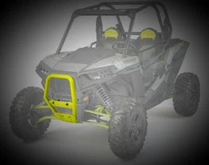 2014 - 18 Polaris RZR 1000 XP S TURBO front bumper bull bar front guard Lime   - Bild 1 von 7