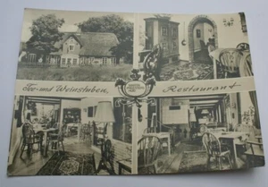 Nebel Amrum - 4 picture postcard - tea and wine bar restaurant Martin Preesters Huis - Picture 1 of 2