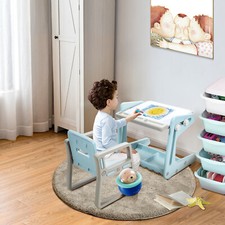 2 in 1 magnetica maltafe & caratteri tavolo scrivania per bambino seggiolino gruppo