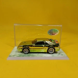 Hot Wheels 84 MUSTANG SVO Yellow CHROME (WANGSTAR CUSTOM) Limited REAL RIDERS - Picture 1 of 15