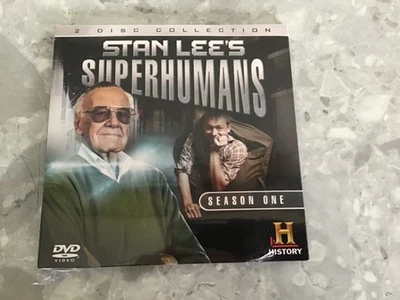 DVD Stan Lee's Superhumans Complete Season One 2 Disc NEW SEALED History Channel - Image 1 of 2