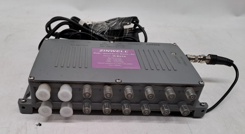 Zinwell WB616 Wide Band Multi-Sw with Power adapter - Image 1 of 4
