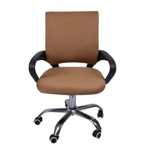 Universal Computer Büro drehbar Stretch Polyester Mitte Rücken Funktion Arm Ch... - Bild 1 von 7