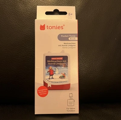 Tonies - Weihnachten mit Astrid Lindgren Pocket Book Tonies Figur NEU OVP - Bild 1 von 2