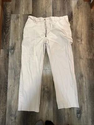 BILL'S KHAKIS Tan/White  Cotton made in USA Straight Leg Pants Size 36 - Image 1 of 4