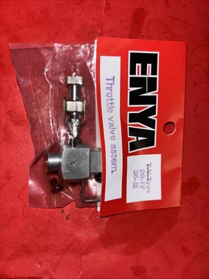 ENYA.29-.35  SQUARE VENTURI 5224 AND 5225 STRAIGHT NEEDLE  R/C CARB ASSY NIP - Image 1 of 2