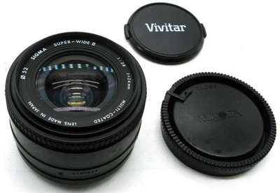 Sigma Super Wide II 24mm f/2.8 Mutil-Coated Lens For Minolta Sony AF EXC - Image 1 of 4