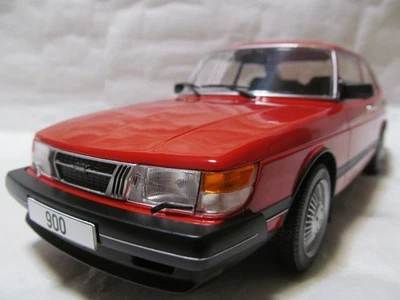 1 18 Saab 900 Turbo Red Saab - Image 1 of 4