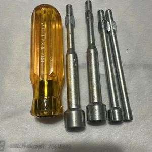 5 Piece Xcelite Hex Allen Nut Driver Set Screwdriver - Picture 1 of 1