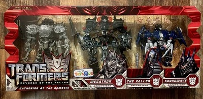 Transformers ToysRUs Exc ROTF Megaton Fallen Soundwave G1 Colors MIB 2009 Hasbro - Image 1 of 4