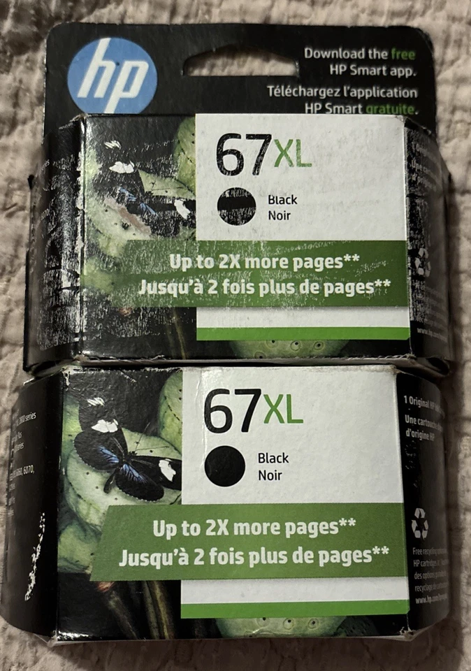 HP 3YM57AN (67XL) Hi Yld Black Ink Cartridge