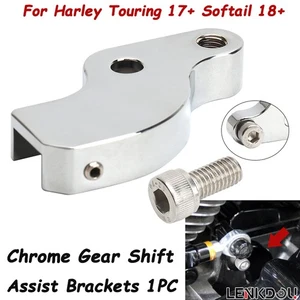 Aluminum Gear Shift Neutral Assist Bracket For Harley Softail Touring 2018+ - Picture 1 of 11
