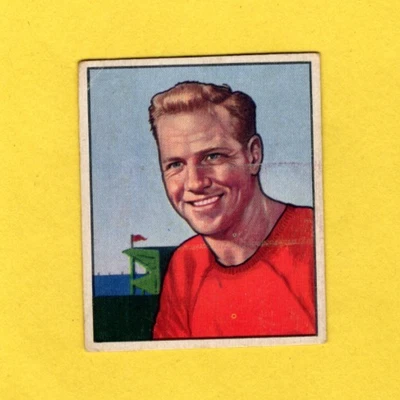 1950 Bowman Ed Carr #106 San Francisco 49ers G/VG FREE SHIPPING - Image 1 of 3