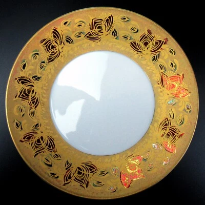 Rosenthal Porzellan Teller Serie Duo Dekor Scheherazade Gold Wiinblad 15cm - Bild 1 von 4