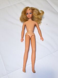 Vintage Mod Era 1970 Mattel Barbie dramatische lebende Skipperpuppe #1117